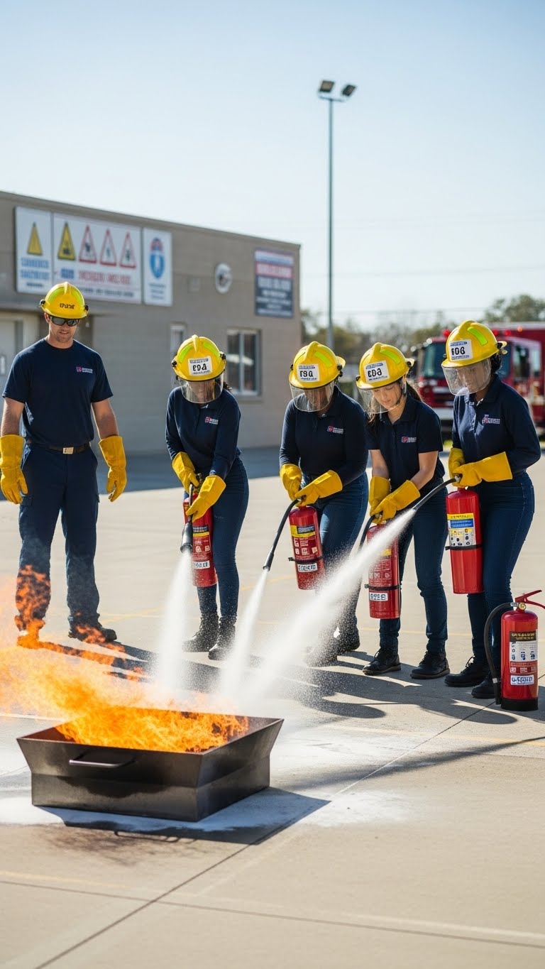 Yangın Söndürme Eğitimi Sertifikası